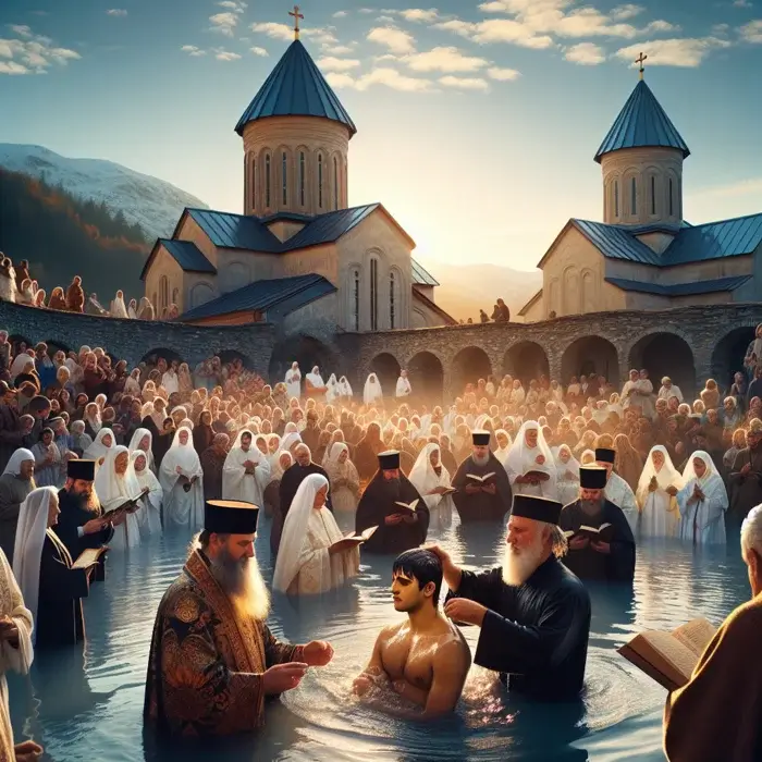 Orthodox Epiphany in Georgia